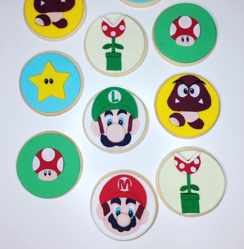 Mario bros cookies