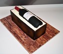 how to make a wine bottle cake