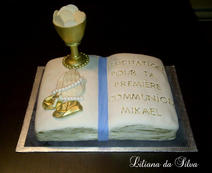 communion bible cake