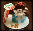 how to make a teddy bear in a box cake
