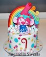 poppy trolls cake