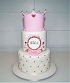 baby shower princess cake